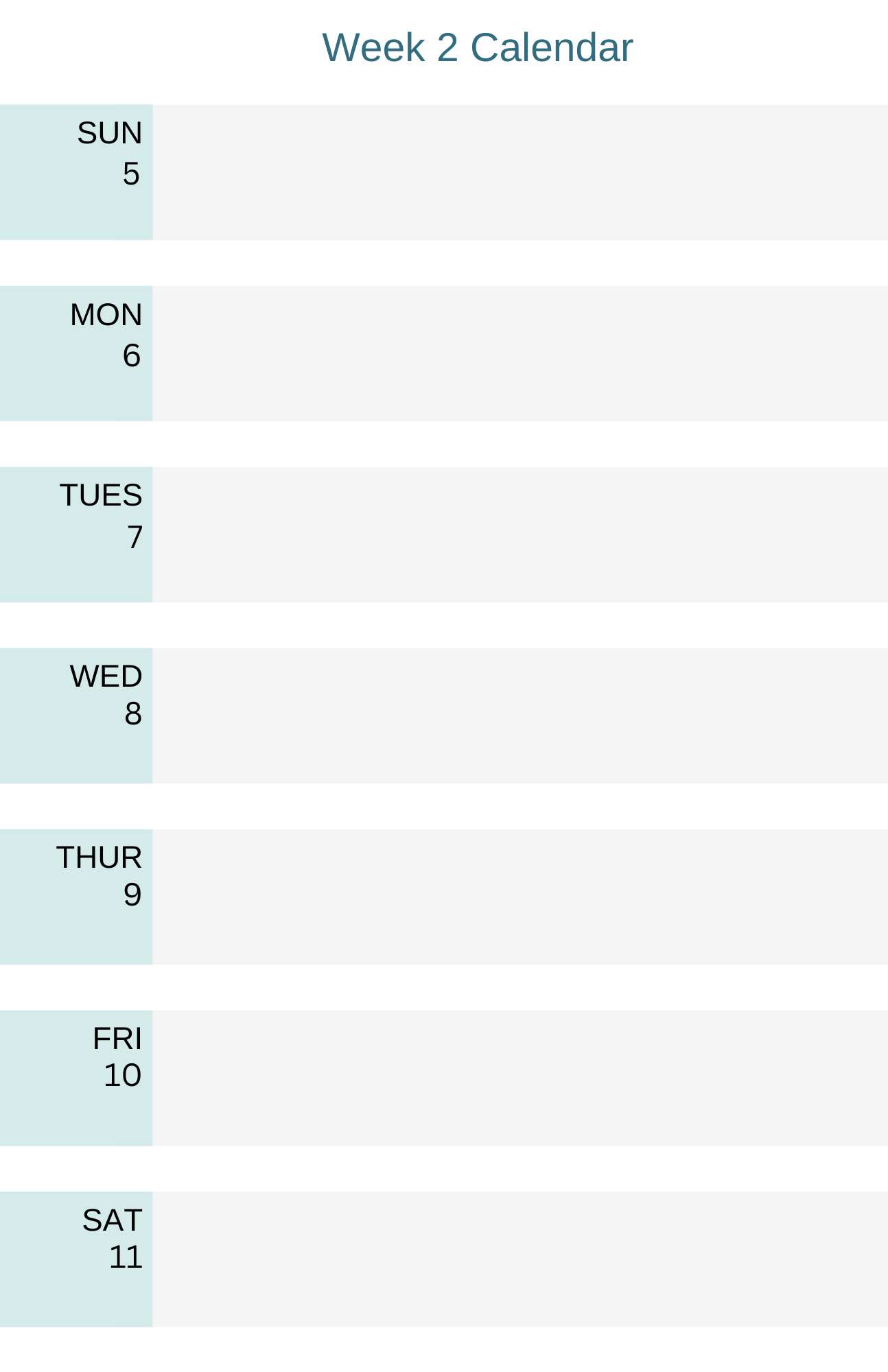 Monthly Productivity Planner