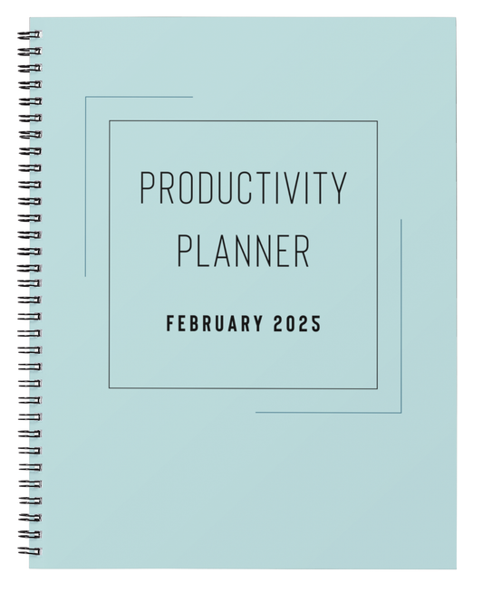 Monthly Productivity Planner - February